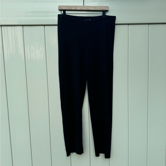 Eileen Fisher Silk/Cotton Knit Pant - Picture 3 of 5